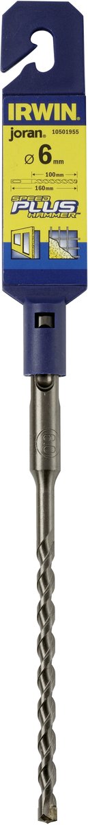 Trapano a percussione Irwin sds-plus - 6 x 160 mm