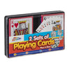 Grafix 2 mazzi di carte da gioco e 4 dadi