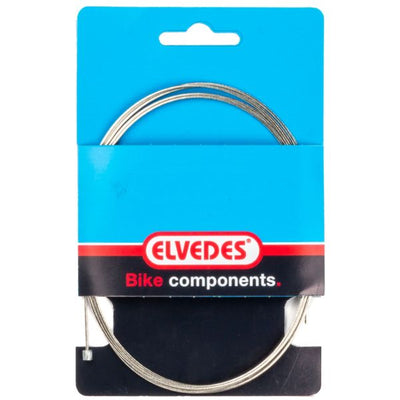 Cable interior de cambio Elvedes 5000mm acero inoxidable ø1.1mm Shimano SRAM N-pezón (en tarjeta)