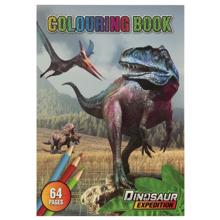 Grafix dinosauro libro da colorare a4