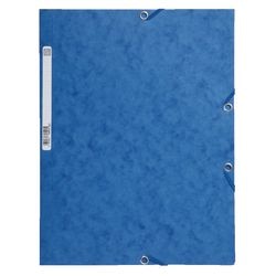 Cartelle esselle con lembi elastici a4 240x320mm blu
