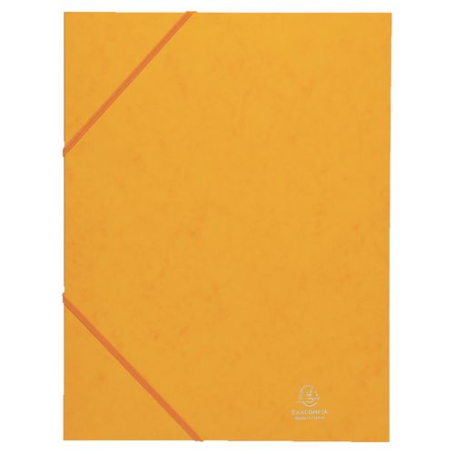 Mappen esselte flappen elastiek a4 240x320mm geel