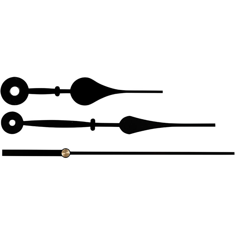 Lancette Creative Company, misura foro 4+6 mm, nere, 1 set