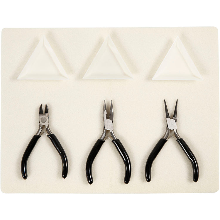 Set di strumenti per gioielli Creative Company, l: 10+11+12 cm, 1 set