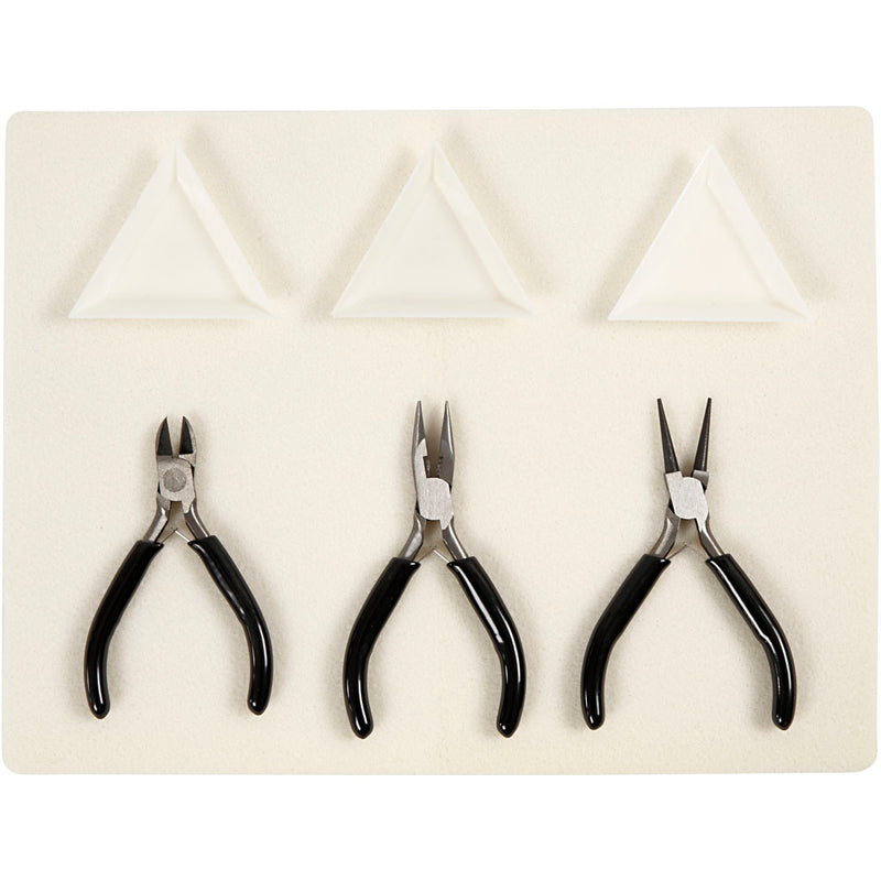 Set di strumenti per gioielli Creative Company, l: 10+11+12 cm, 1 set