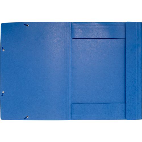 Mappen esselte flappen elastiek a3 320x440mm blauw