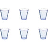 Duralex vetro piccardia blu 200ml 6pz