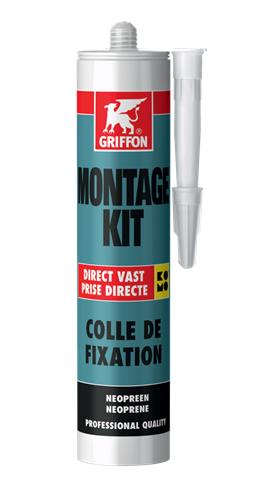 Kit di montaggio Bison Griffon tubo beige da 380 g