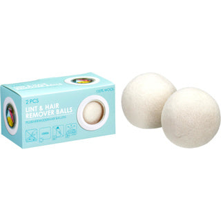 Juego de 2 bolas de lana para secadora sin marca | 4 piezas