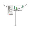 Brabantia Toppinner 50m + Anchor de tierra - Gris metálico