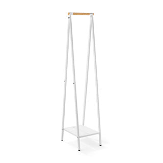 Rastrello per abbigliamento Brabantia Linn, compatto - bianco