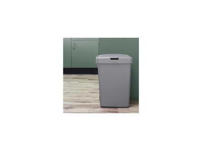 Pattumiera Sunware Delta con sportello 25l grigio
