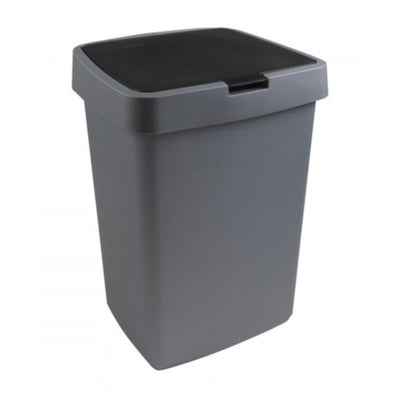 Sunware Sunware Recycle Bin con valvola 50 L Antracite