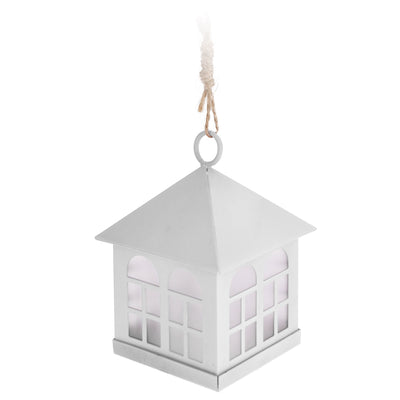 Cottage a sospensione con illuminazione a led bianca