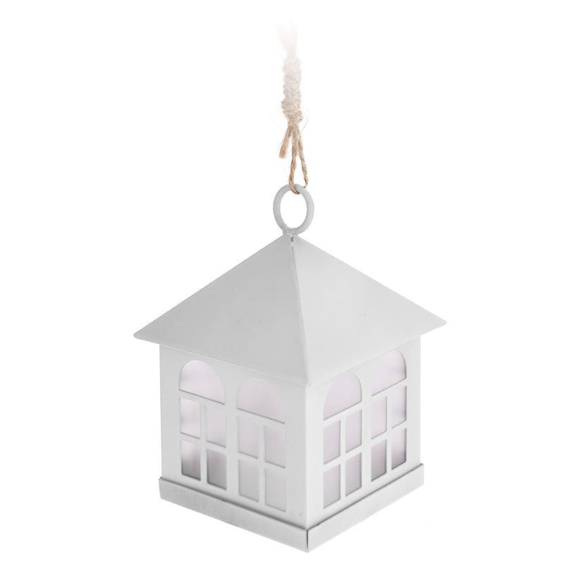 Cottage a sospensione con illuminazione a led bianca