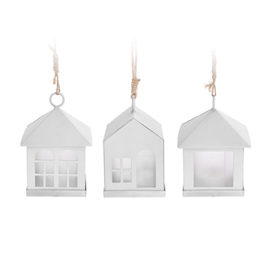Cottage a sospensione con illuminazione a led bianca