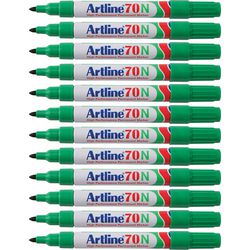 Rotulador permanente artline 70 ultra 1,5 mm verde redondo ecológico