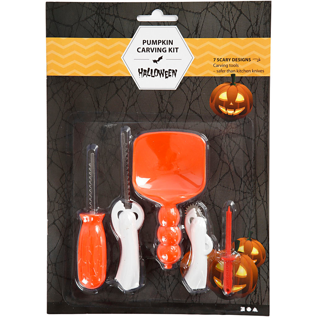 Creativ company pumpkin carving set, 1 set