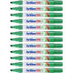 Pennarello indelebile artline 90 ultra 2-5mm verde inclinato ecologico
