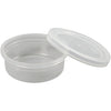 Barattolo di plastica con coperchio Creativ Company, h: 24 mm, d 68 mm, 45 ml, 20 pezzi 1 scatola