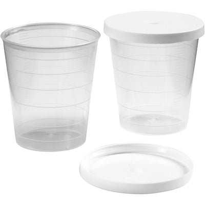 Vaso con tapa, 30 ml, 75 piezas 1 caja