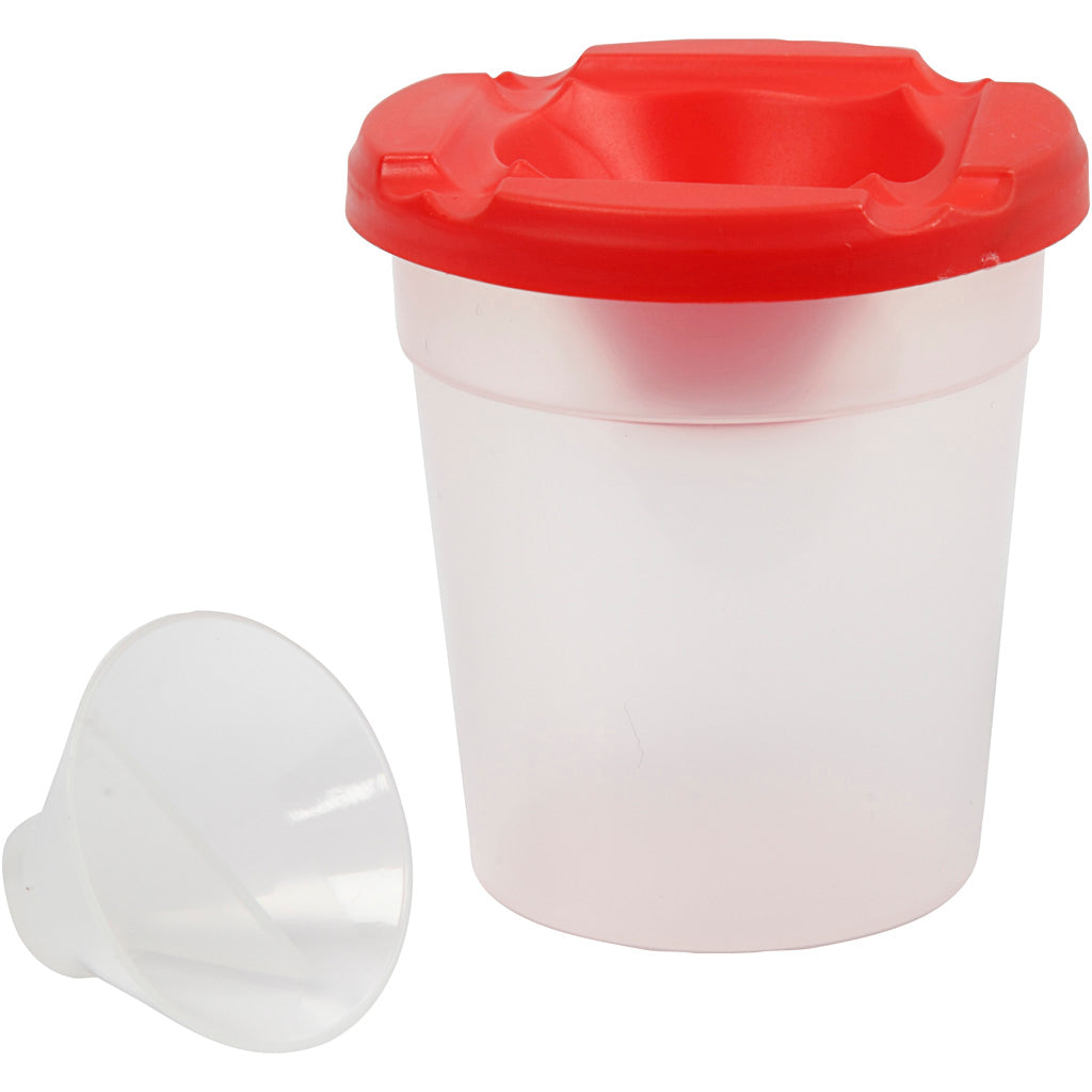 Creativ company olla antiderrames, h: 8,5 cm, d 8 cm, 250 ml, 15 piezas 1 caja