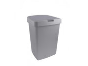 Sunware delta prullenbak 50 liter klepdeksel grijs kunststof 39,7x34,5x56,4cm - afbeelding 1