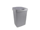 Sunware delta prullenbak 50 liter klepdeksel grijs kunststof 39,7x34,5x56,4cm