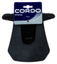 Cordo paraspruzzi clic plastica nera