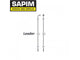 SAGAKE 276-13 Líder SAPIM Ø2.33mm FG 2.6 - Acero inoxidable (100 piezas)