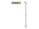SAPIM SPAAK 14-284L Carrera de acero inoxidable Negro sin pezón (100)