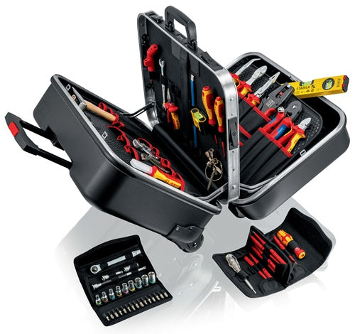 Gama de herramientas Knipex | 63 piezas | en estuche rígido con base | para electricistas | 1 pieza - 00 21 41 00 21 41