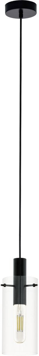 Eglo montefino hanglamp - e27 - 11 cm - zwart