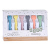 Animales de crayones de cera, 6st.
