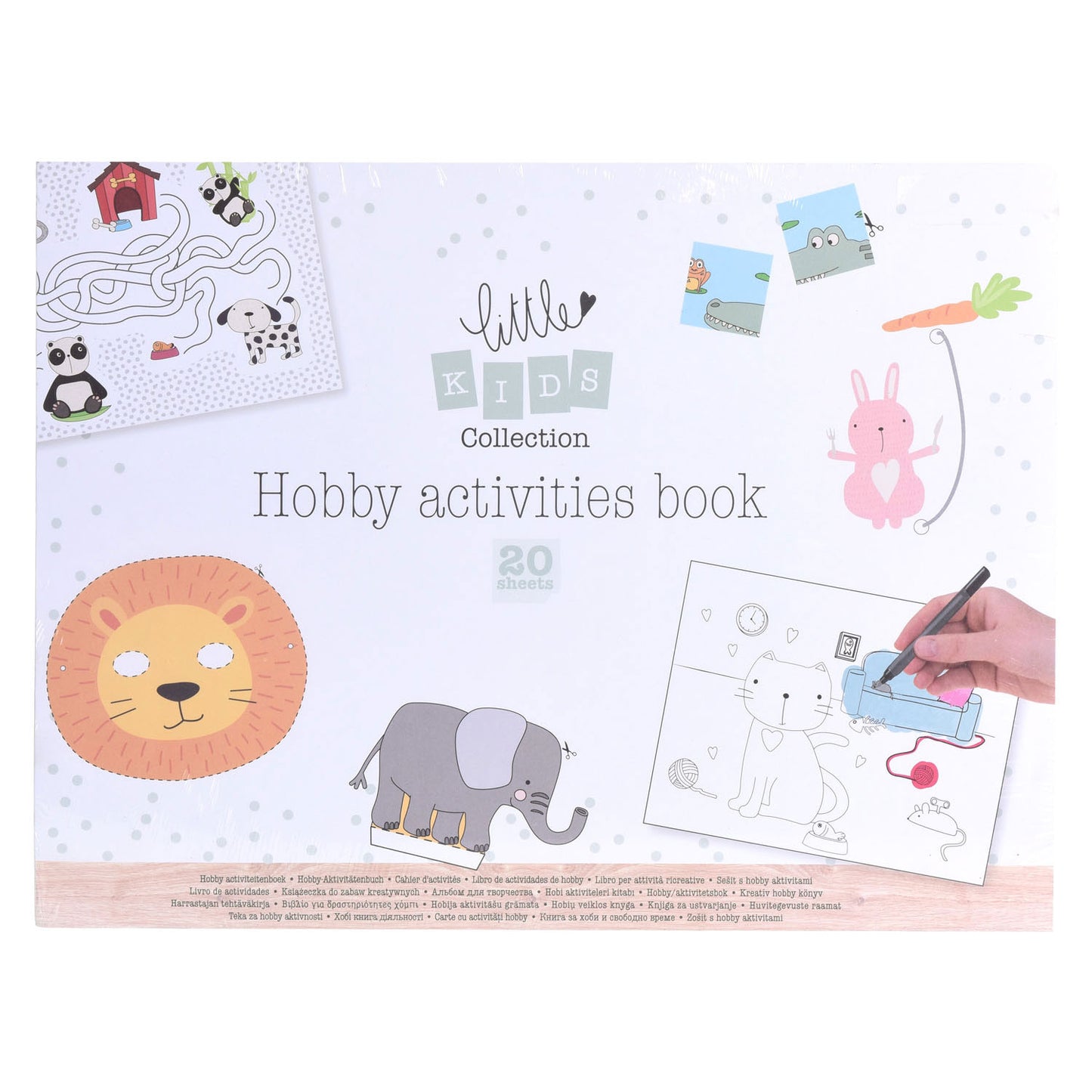 Libro de actividades de pasatiempo A3