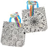 Colorare la tua borsa mandala rose