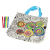 Colorare la tua borsa mandala rose