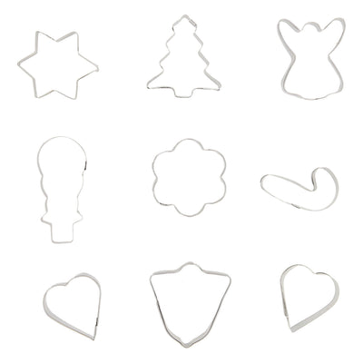 Las formas adecuadas establecen Navidad, 10st.