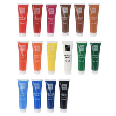 Pintura acrílica, 16dlg.