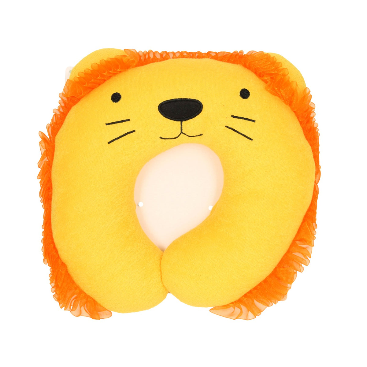 Lion de microfibra de almohada de cuello
