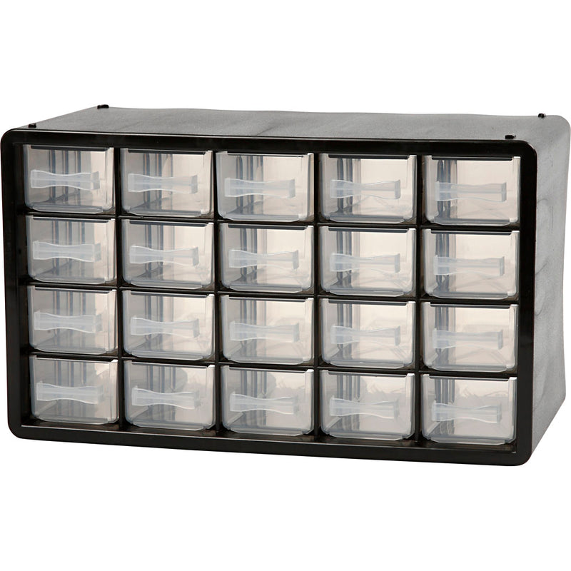 Sistema di archiviazione Raaco, dimensione PC 20, dimensione 18,4x30,5x14,9 cm, dimensione foro 55x37 mm, 1 set