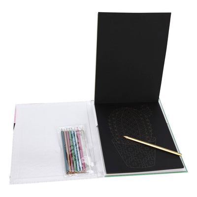 Libro da colorare con 8 matite