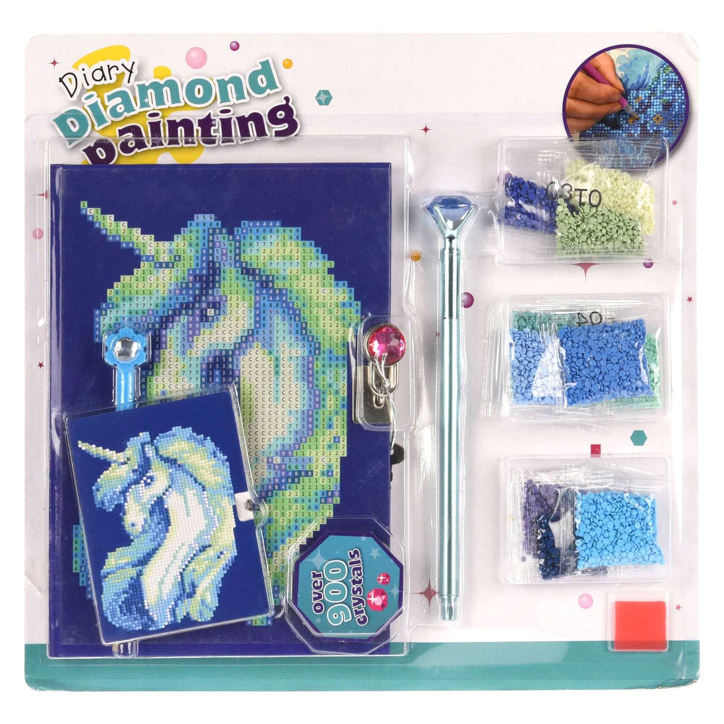 Set di diari di pittura diamante