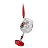 Copa de bebida colgante de Navidad