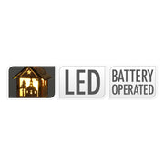 Casa colgante de Navidad con LED, 20º. - afbeelding 4