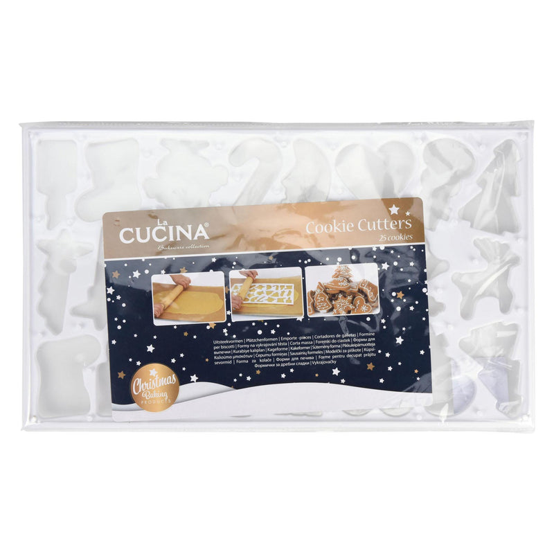 Cancini di cottura di biscotti natalizi, 25st
