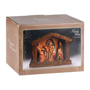 Nativity scene with 6 figures and light - afbeelding 2