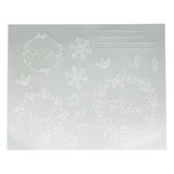 Window sticker Christmas theme - afbeelding 2