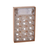 Guirnalda de alambre con 15 bolas de Navidad Led White White - afbeelding 4
