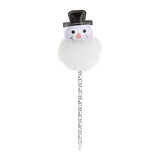 Balpen Kerst met Pompom, 25cm - afbeelding 4